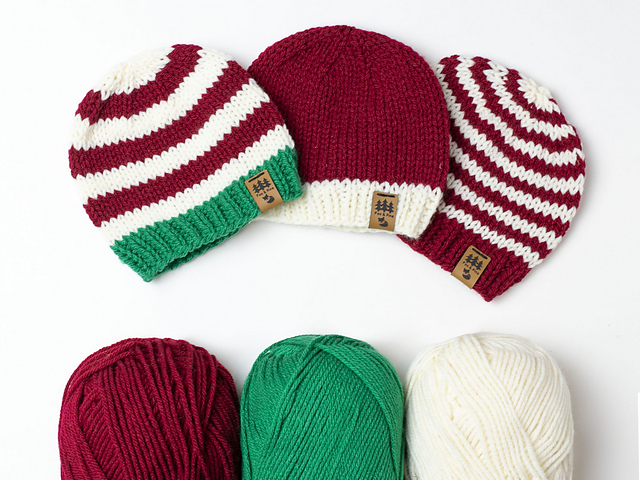 Christmas Santa Winter Hat Set
