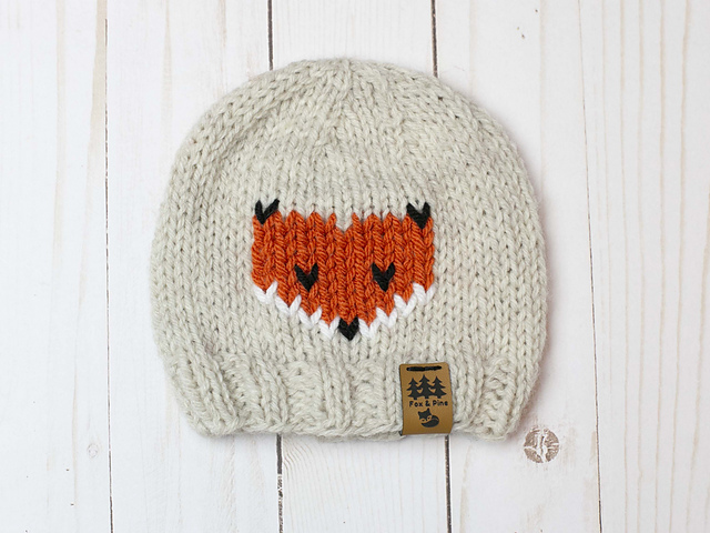 Fox Face Hat