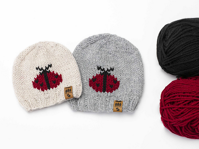 Ladybug Hat Beanie Toque