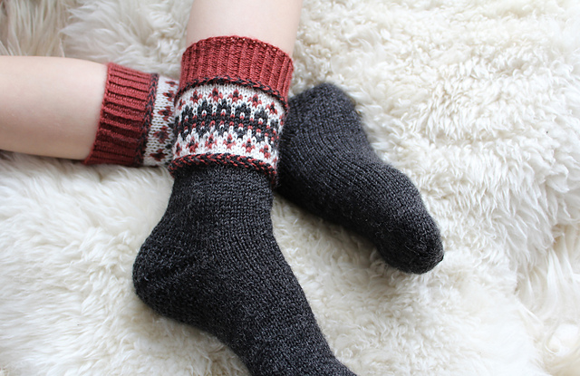 Ravelry: Tomten Socks pattern by Fox & Folk