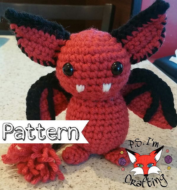Amigurumi bat
