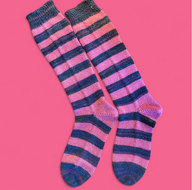 Super Long Stripy Socks