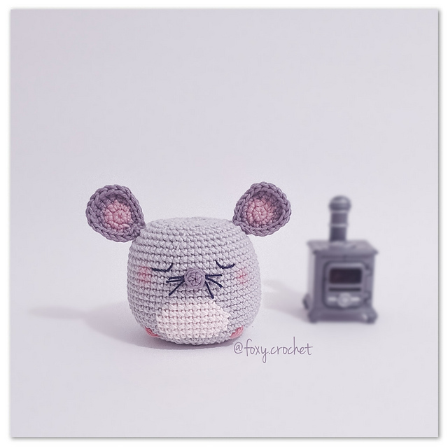 Little Chubby Mouse Amigurumi