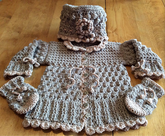 Victorian baby  set