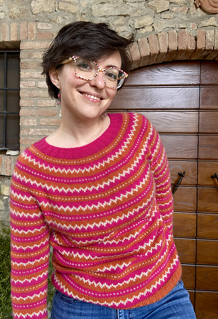 Zig zag sweater