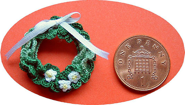 1:24th scale Christmas Wreath