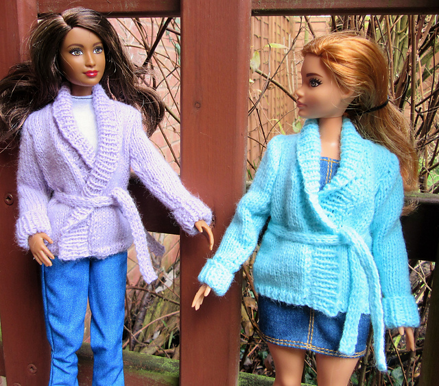 1:6th scale Janet cardigan