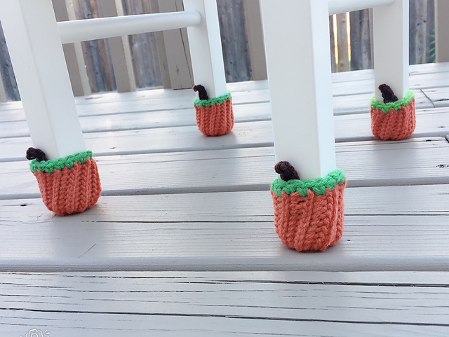 Pumpkin Chair Sock