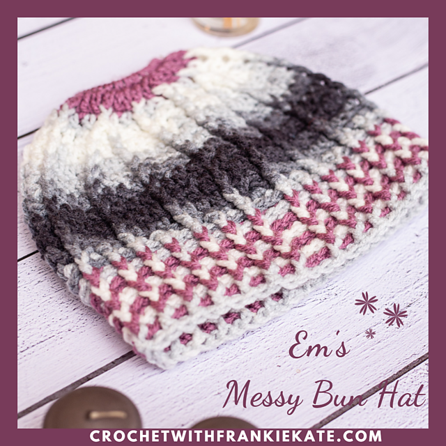 Em's Messy Bun Hat