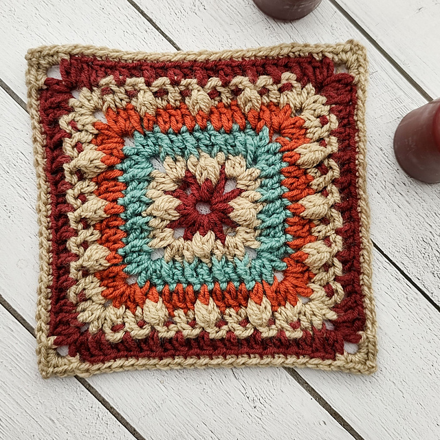 My Aster Granny Square