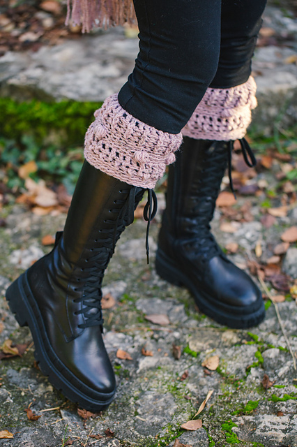 Diamond Ivy Boot Cuffs