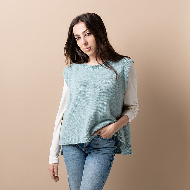 Velvety Throw Slipover