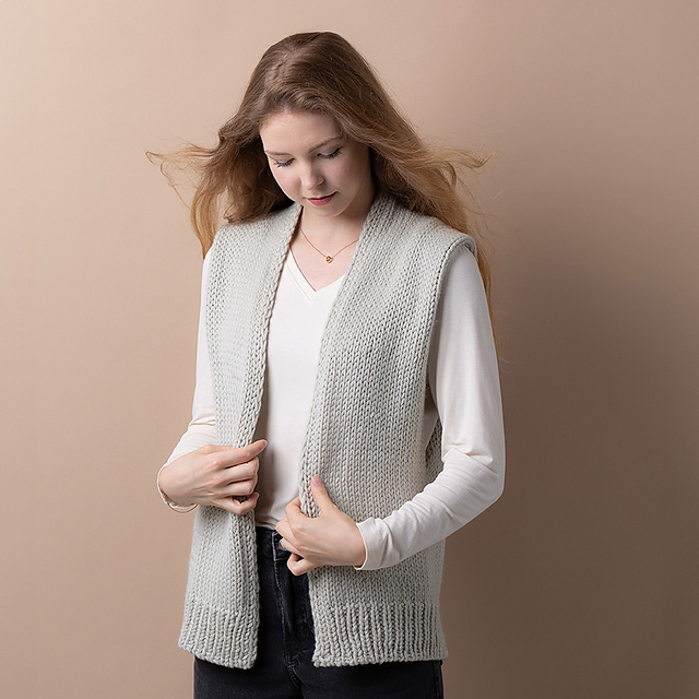 Straight Cut Vest