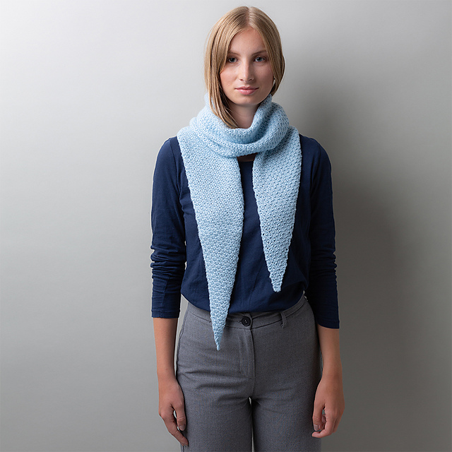 Tapered Cloud Shawl