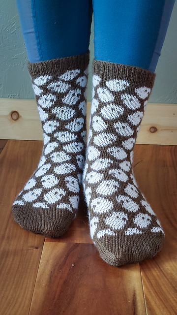 Ghost On The Run socks