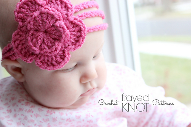3 Strand Flower Headband