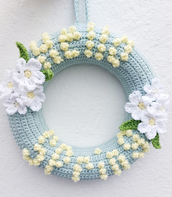 Ravelry: Hello Spring Wreath pattern by Alison Dowler