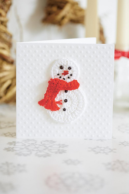Snowman Christmas Card