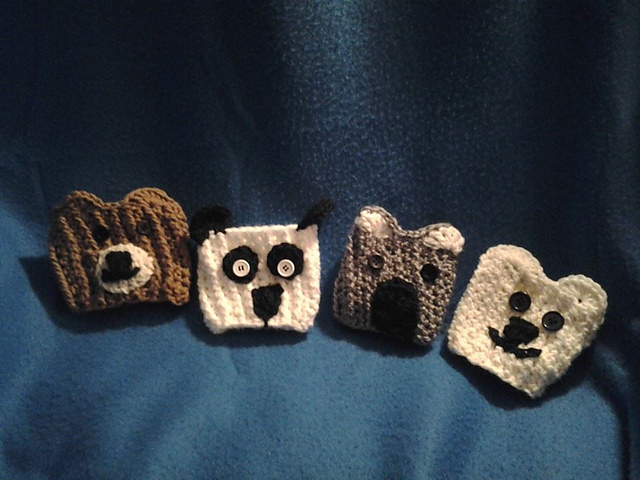 Four Bears Cup Cozies
