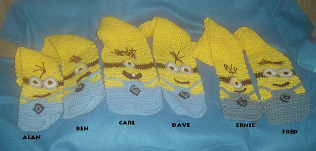 Minion Scarves