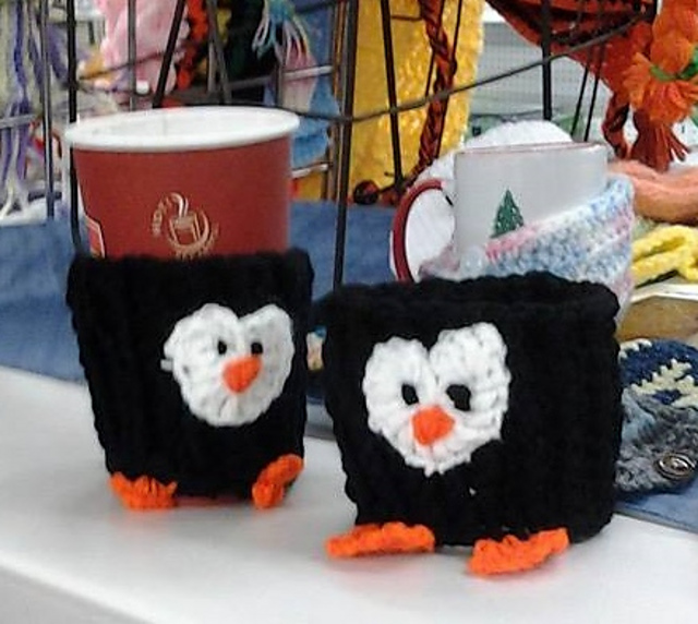 Penguin Cup Cozy