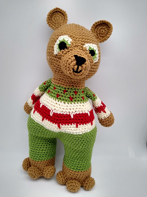 Ugly Christmas Sweater Bear
