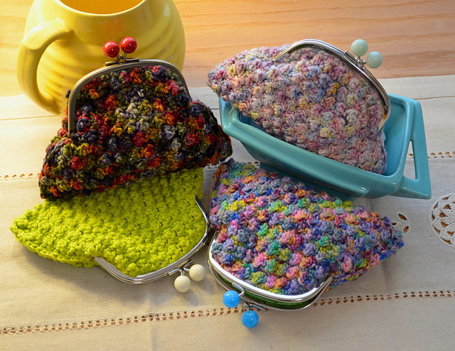 Faux Bobble Bag