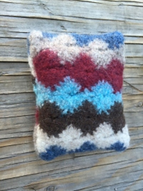 Felted Soap Saver Crochet