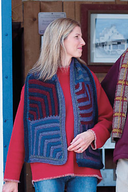 Asymmitered Scarf