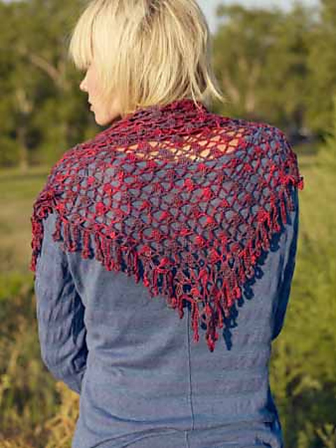 Fleur-de-Lis Shawl