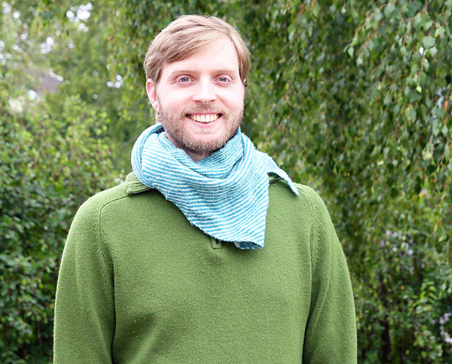 Mont Blanc Felted Scarf