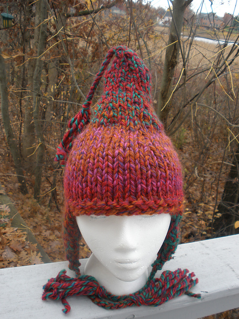Ravelry: Easy Pixie Ear Flap Hat pattern by Kelly Mac