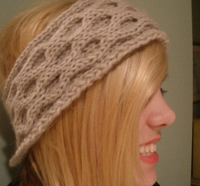 Easy Honeycomb Headband