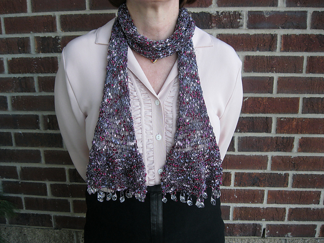Beautiful Beaded Scarf