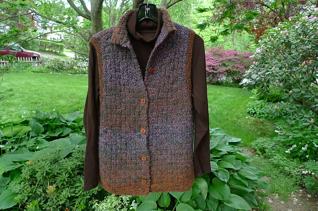 Y702 Noro Blossom Ladies Waistcoat