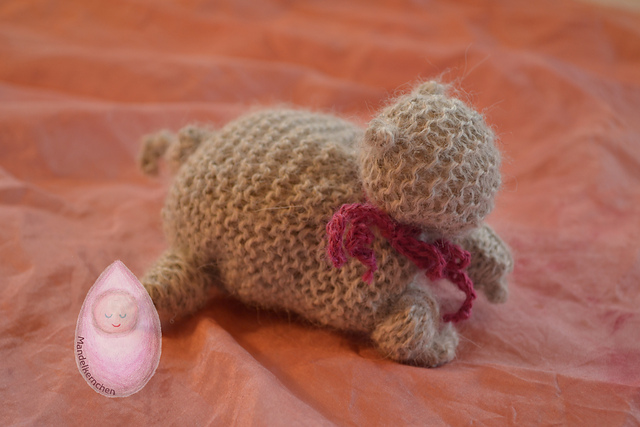 Gestrickte Katze/knitted cat