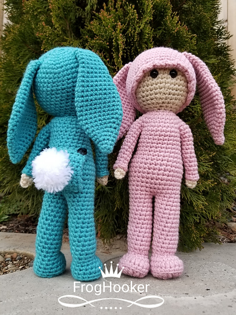 Cheeky Bunny Pajama Doll
