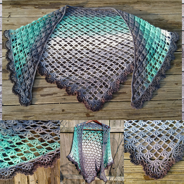Beach Walk Shawl