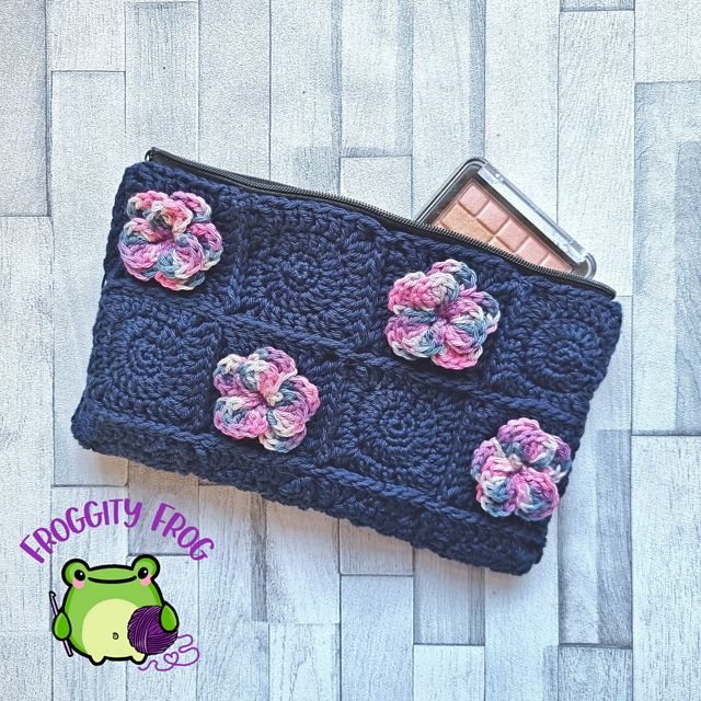 Rose Square Clutch bag