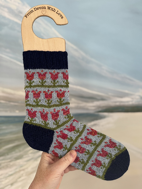 Tulip Fest Socks