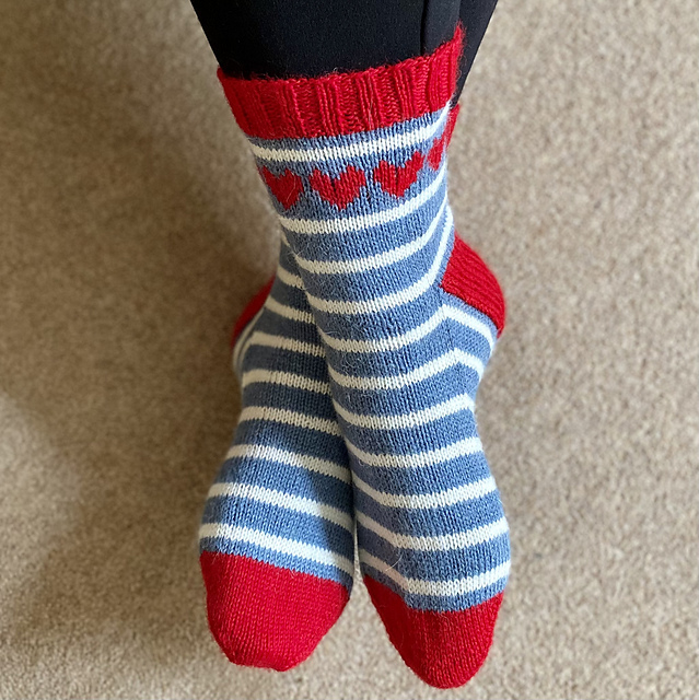 Love Heart Socks
