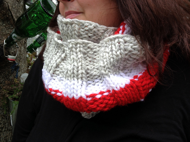 Cape Breton Pit Sock Cowl