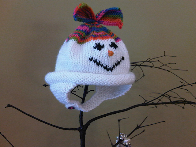 Baby Snowman Hat