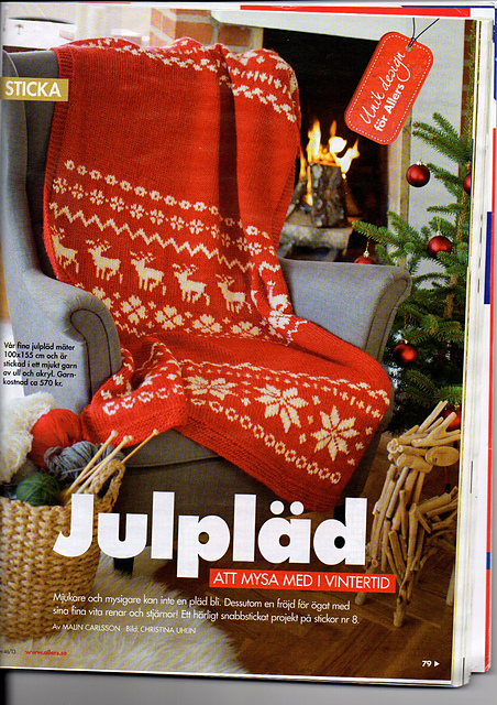Julpläd