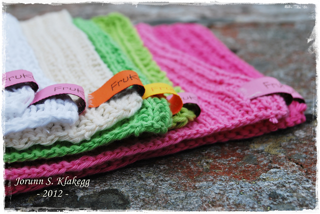 Easy knitting dishcloth