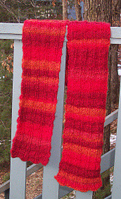 Basketweave Scarf
