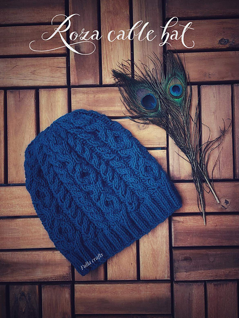 Roza cable hat