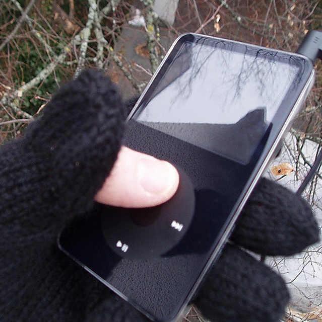 IPOD gloves and mittens