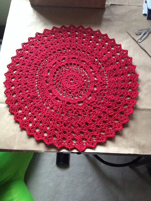 Elegant Frost Doily