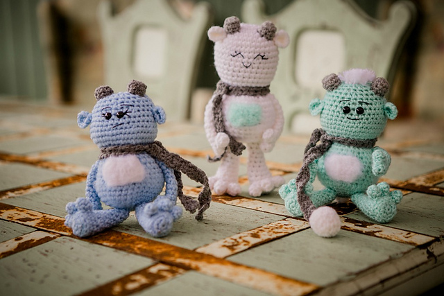 Cuddly Bigfoot Monster Amigurumi